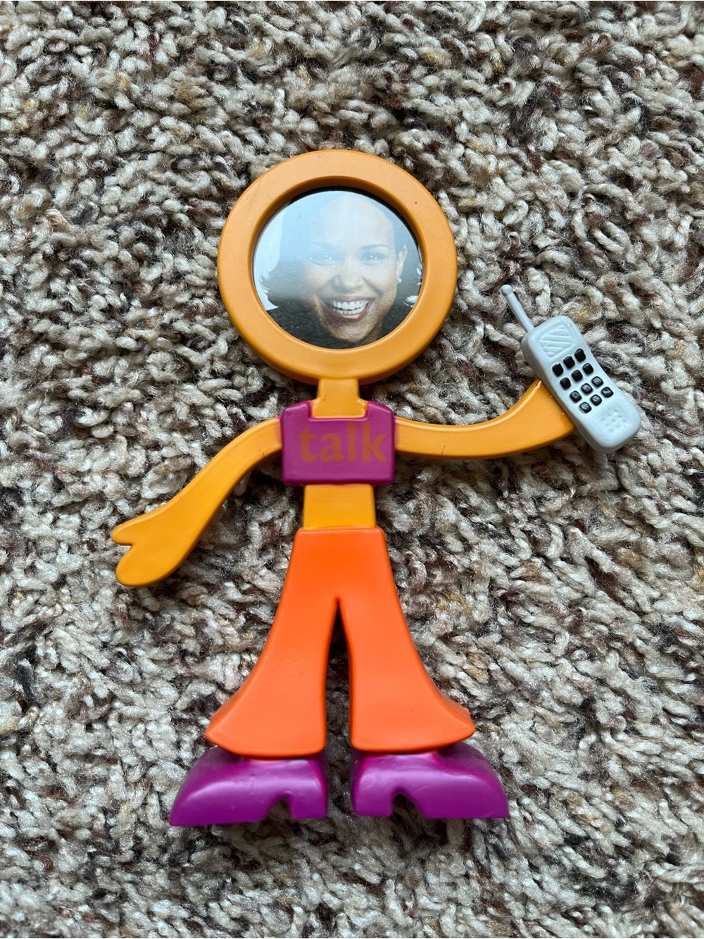 Vintage Y2K bendable photo frame - teen girl